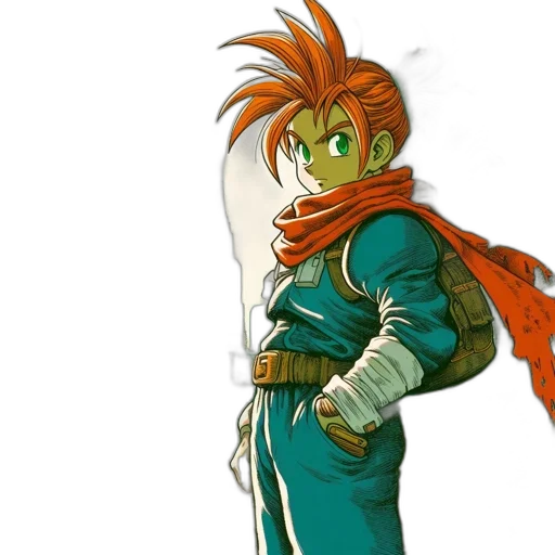 jacket, staff, mask, concept art transparent PNG cut-out