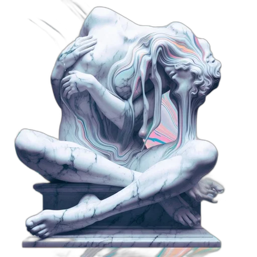 creature, vaporwave, concept art, fantasy art transparent PNG cut-out