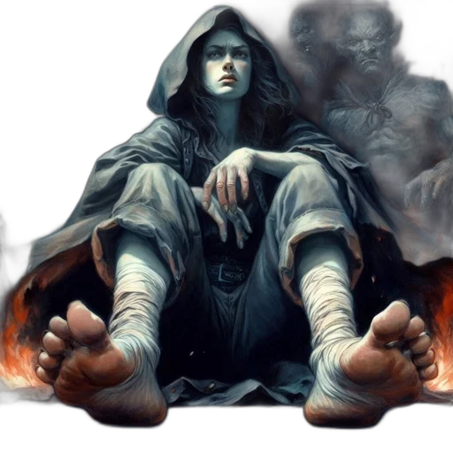 concept art, fantasy art, comic book art, photorealistic transparent PNG cut-out
