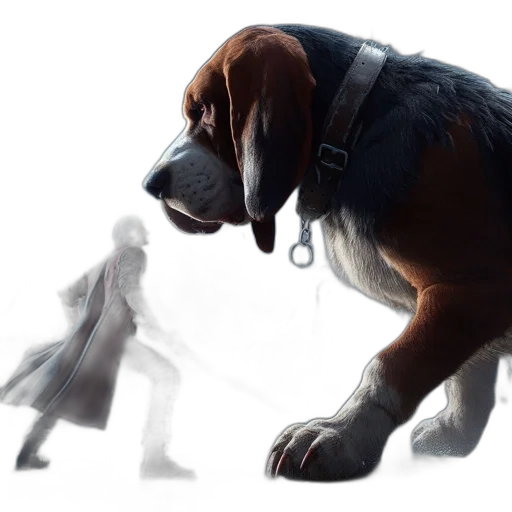 creature, animal, concept art, photorealistic transparent PNG cut-out