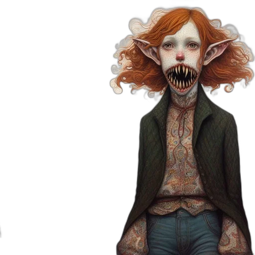 concept art, fantasy art, comic book art, 3d render transparent PNG cut-out