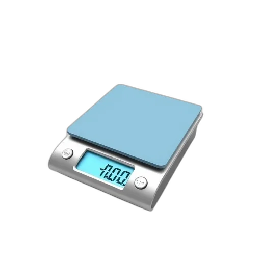 3d render, digital, kitchen, scale transparent PNG cut-out