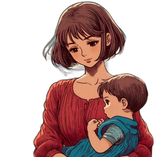 dress, pixel art, anime, concept art transparent PNG cut-out
