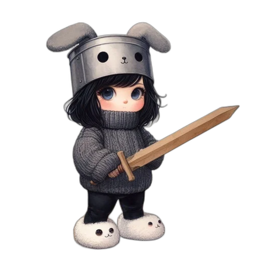 staff, weapon, animal, sword transparent PNG cut-out