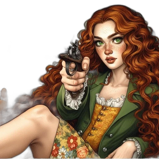 weapon, fantasy art, comic book art, photorealistic transparent PNG cut-out