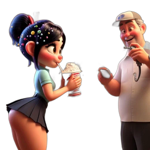 staff, food, concept art, 3d render transparent PNG cut-out
