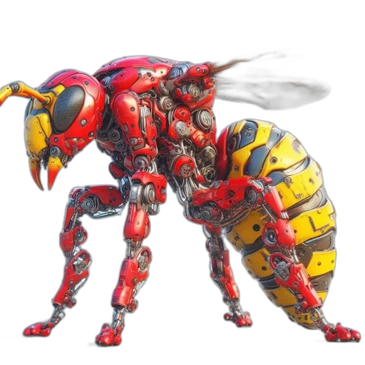 robot, animal, creature, dragon transparent PNG cut-out