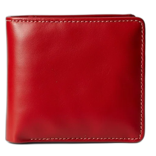 jacket, red, leather, wallet transparent PNG cut-out