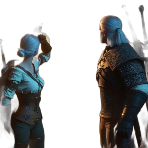 staff, sword, robot, mask transparent PNG cut-out