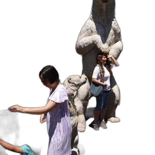 creature, dragon, animal, staff transparent PNG cut-out