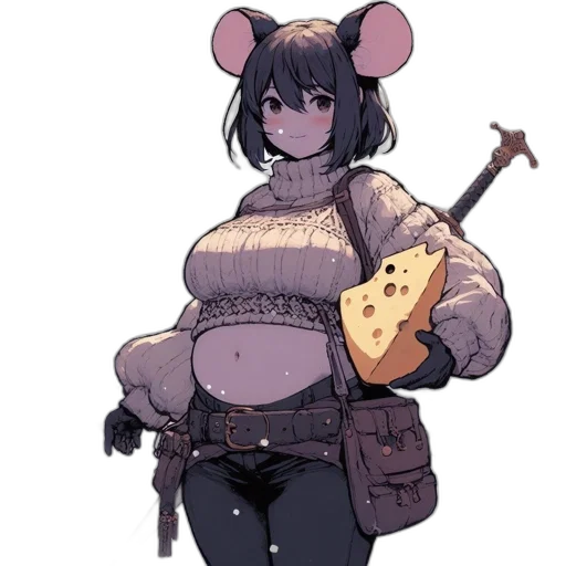 jacket, staff, weapon, food transparent PNG cut-out