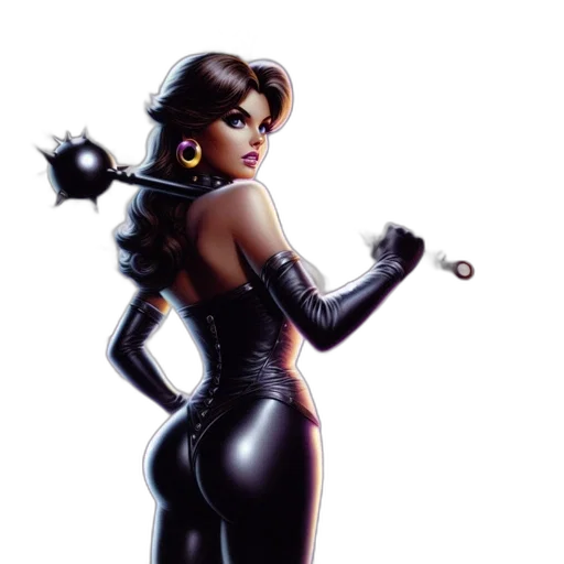 dress, concept art, comic book art, fantasy art transparent PNG cut-out