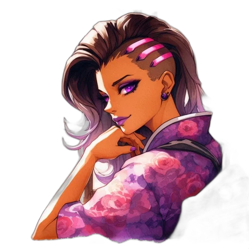jacket, face, jewelry, staff transparent PNG cut-out