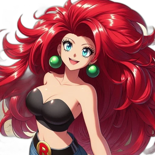 hair, jewelry, dress, anime transparent PNG cut-out