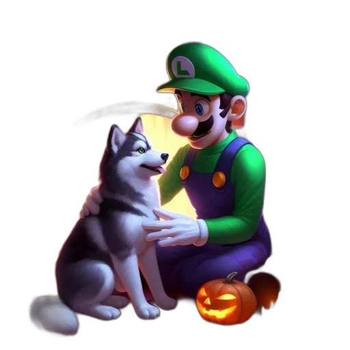 animal, mask, creature, staff transparent PNG cut-out