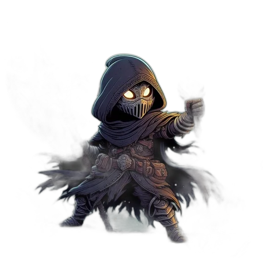 staff, mask, weapon, creature transparent PNG cut-out