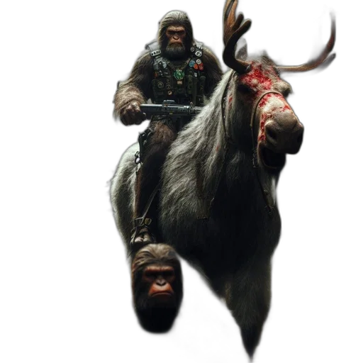 animal, creature, concept art, fantasy art transparent PNG cut-out