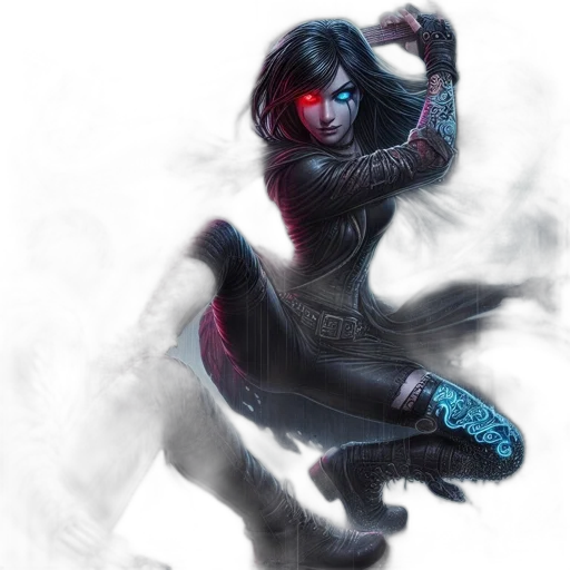 mask, concept art, comic book art, fantasy art transparent PNG cut-out