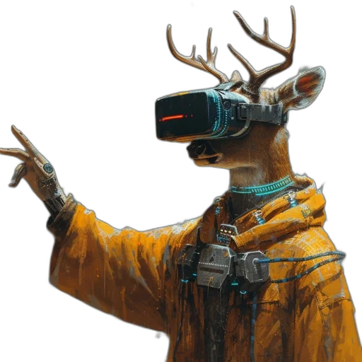 mask, robot, staff, animal transparent PNG cut-out