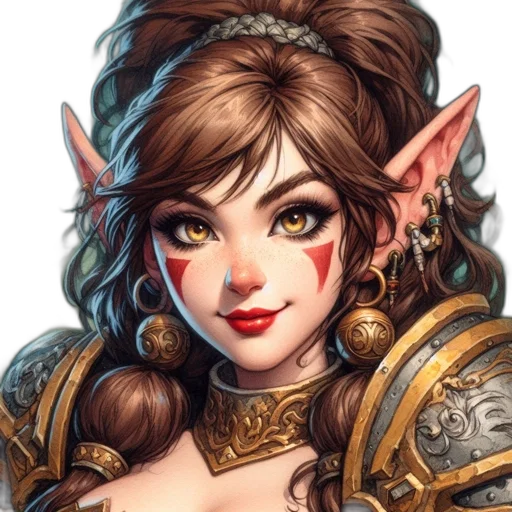 face, staff, crown, jewelry transparent PNG cut-out