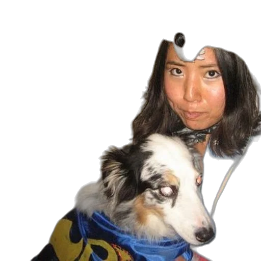 animal, staff, woman, costume transparent PNG cut-out