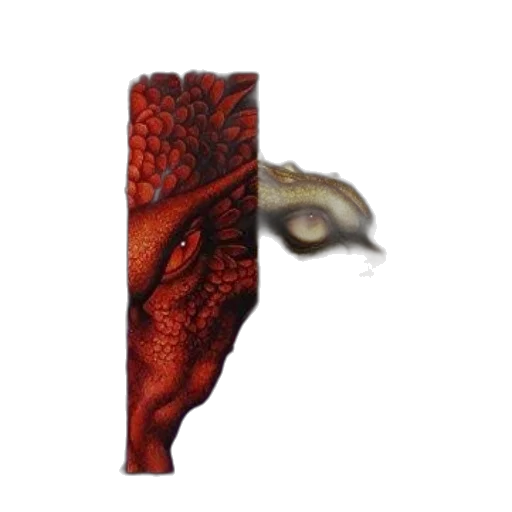 dragon, staff, weapon, face transparent PNG cut-out