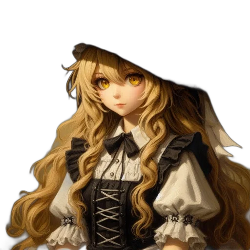 hat, staff, hair, crown transparent PNG cut-out