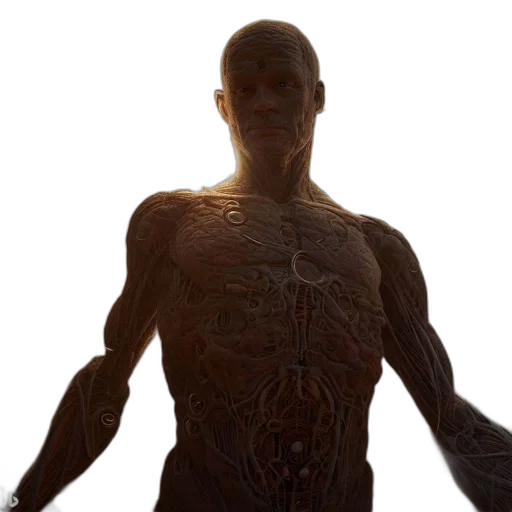 creature, robot, animal, 3d render transparent PNG cut-out