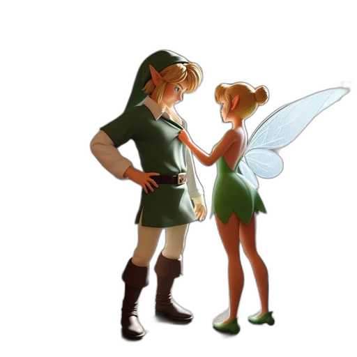 concept art, fantasy art, pixel art, 3d render transparent PNG cut-out