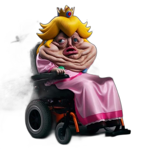 crown, dress, creature, car transparent PNG cut-out