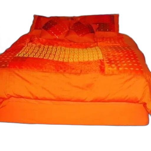 colorful, red, bed, orange transparent PNG cut-out