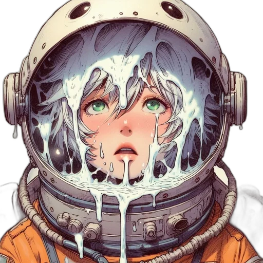 face, mask, robot, creature transparent PNG cut-out
