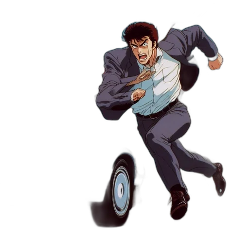 car, jacket, robot, concept art transparent PNG cut-out