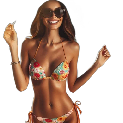 jewelry, photorealistic, 3d render, woman transparent PNG cut-out
