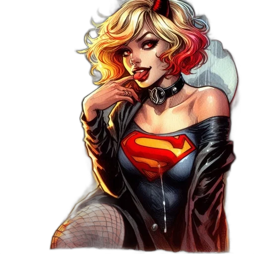 comic book art, concept art, fantasy art, cartoon transparent PNG cut-out