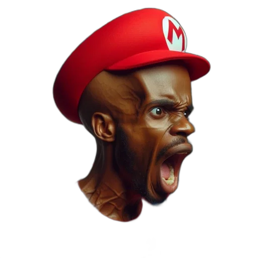 face, hat, mask, concept art transparent PNG cut-out