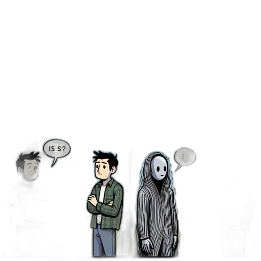 mask, jacket, creature, face transparent PNG cut-out