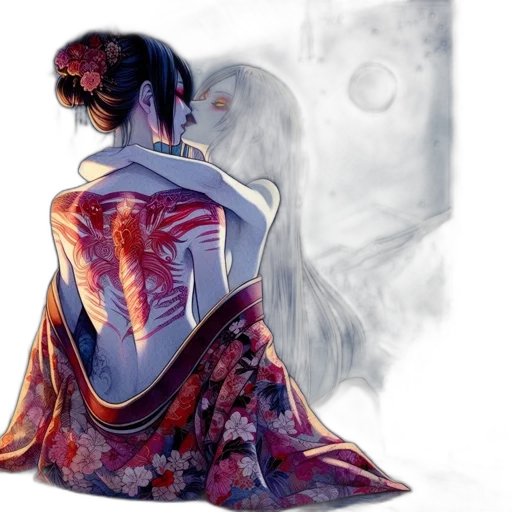 dress, concept art, watercolor, fantasy art transparent PNG cut-out