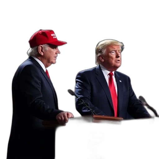 hat, concept art, president, trump transparent PNG cut-out