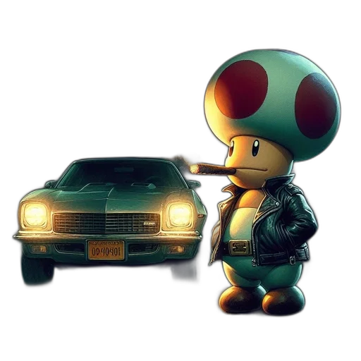 car, robot, concept art, pixel art transparent PNG cut-out