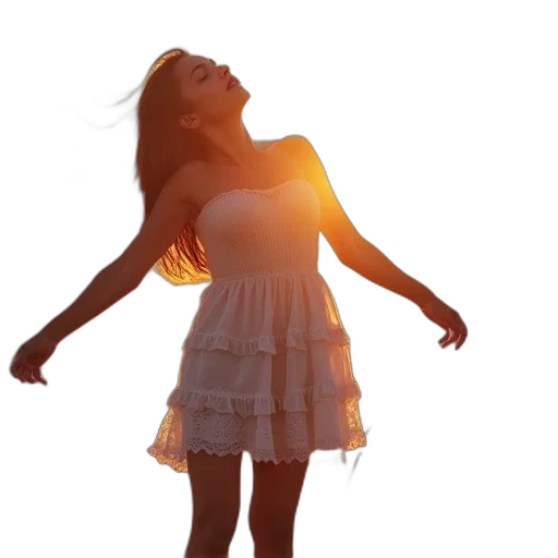 dress, 3d render, photorealistic, celebration transparent PNG cut-out