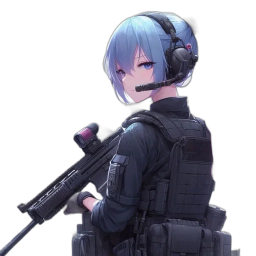 weapon, staff, robot, animal transparent PNG cut-out