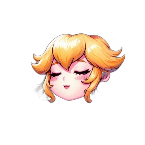 staff, hair, face, crown transparent PNG cut-out