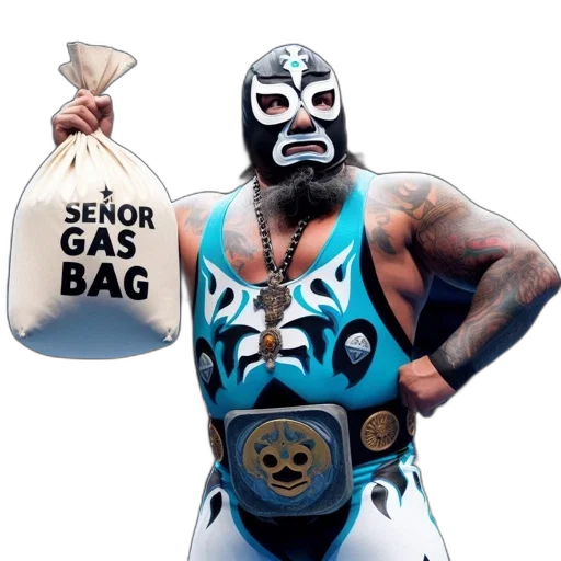 mask, masked, wrestler, tattoos transparent PNG cut-out