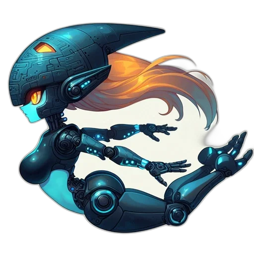 robot, dragon, creature, weapon transparent PNG cut-out