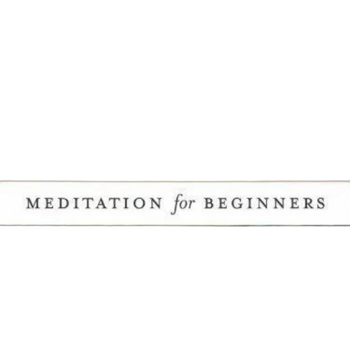 cover, meditation, beginners, jack transparent PNG cut-out