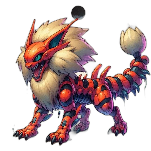 dragon, creature, animal, staff transparent PNG cut-out