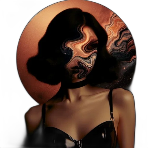 mask, face, hat, jewelry transparent PNG cut-out