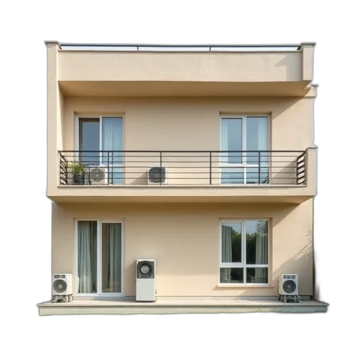building, furniture, face, 3d render transparent PNG cut-out