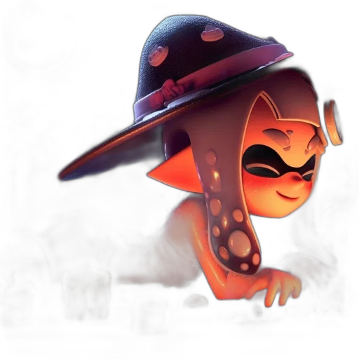 hat, mask, weapon, creature transparent PNG cut-out
